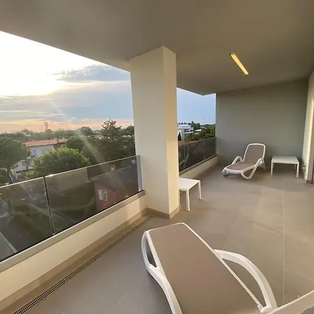 Bright Beachside With Two Terraces * Bibione